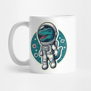 Space Dinosaur Meme Mug